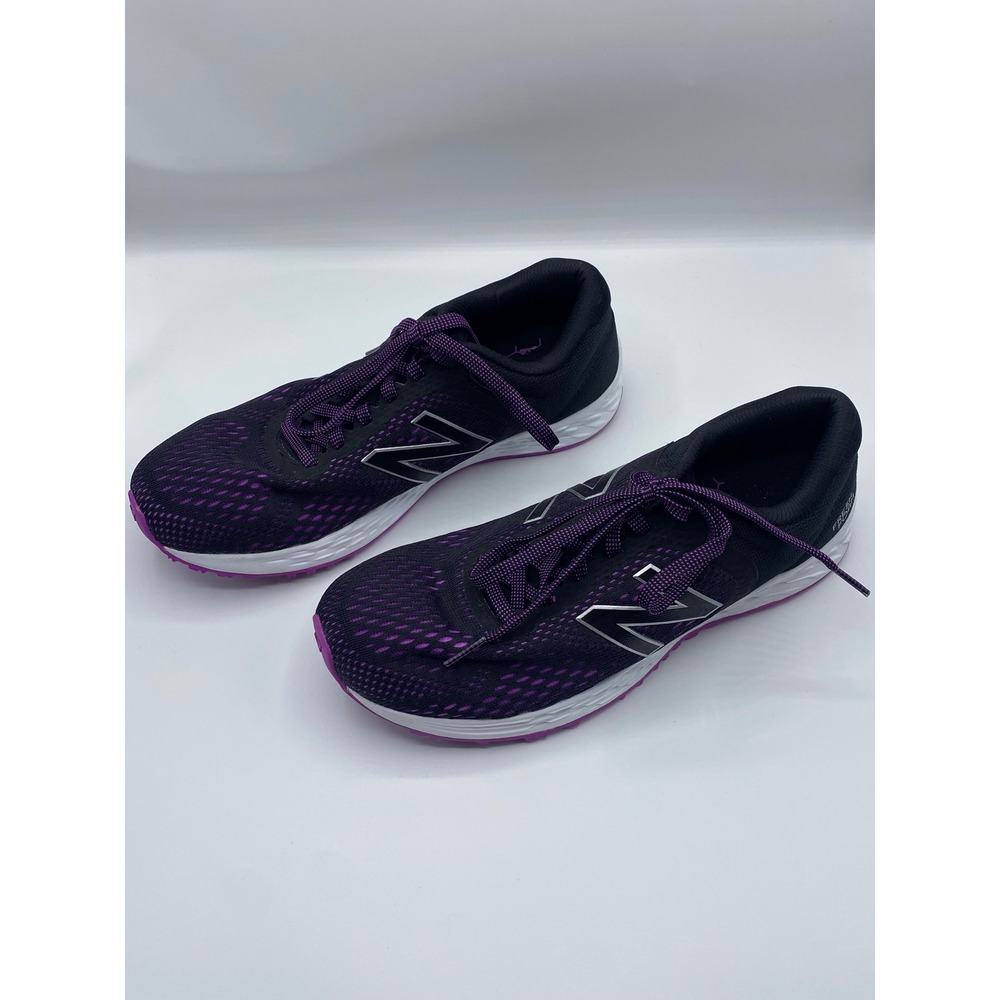 New Balance Fresh Foam Arishi v2 Black Purple Running Shoes Womens 9